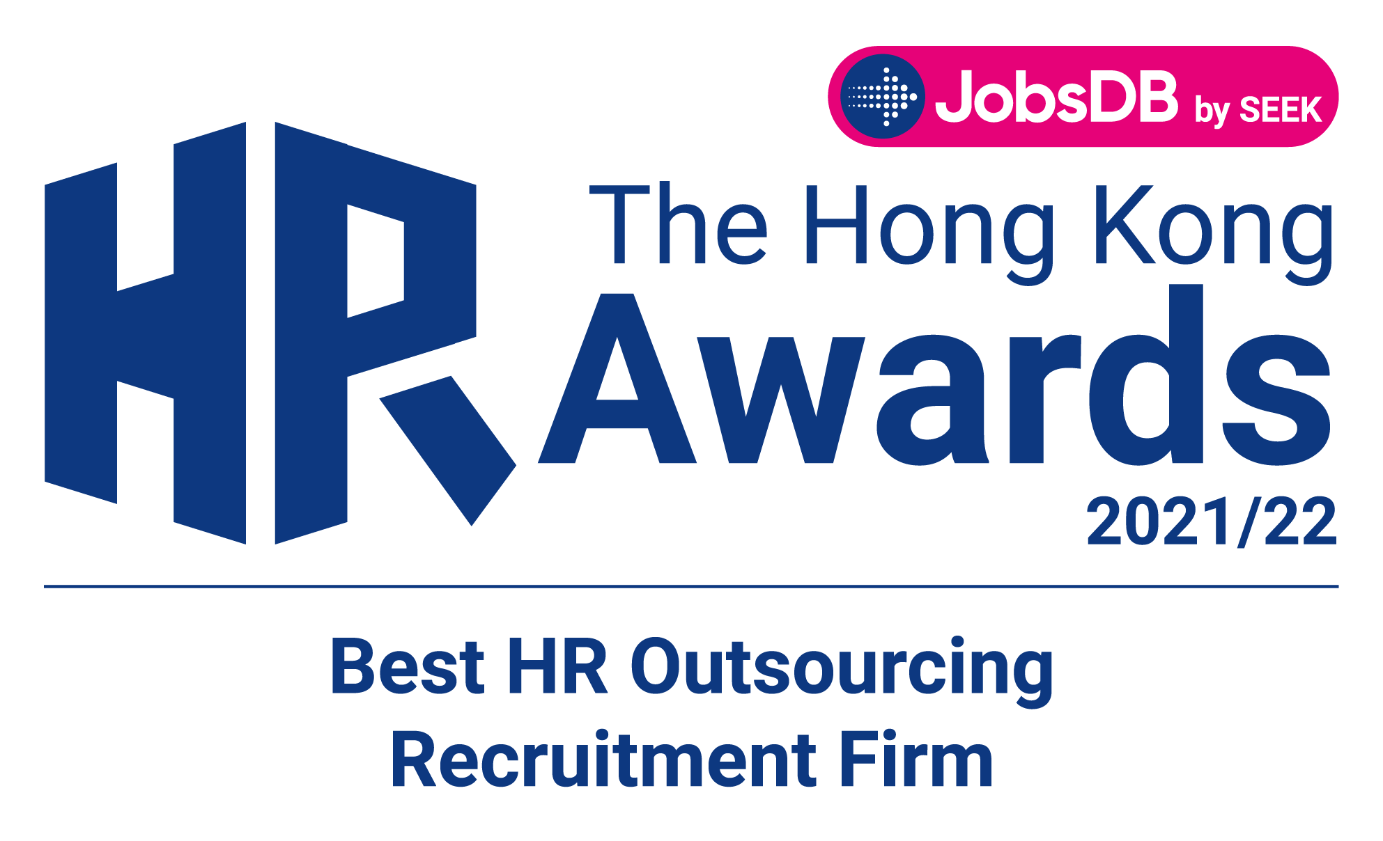 JobsDB 2021/2022 香港人力资源奖——最佳人力资源外包 - 猎头公司
